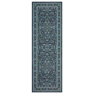 Area Rugs for Living Room Non Slip Non Sedding Machine Washable Rug Vintage Floral Medallion Low Pile Foldable Carpet for Bedroom Dining Room - 1 of 4