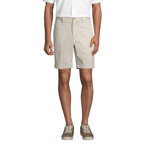 Lands' End Men's Big 9" Traditional Fit No Iron Chino Shorts - 1 of 3