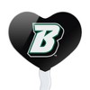 Binghamton University Logo Heart Love Cupcake Picks Toppers Decoration Set of 6 - 2 of 4