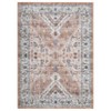 Area Rug, Home Decor Washable Vintage Distressed Print Rug - Non-Slip Foldable Accent Carpet for Living Room, Bedroom, Dining Room - 2 of 4