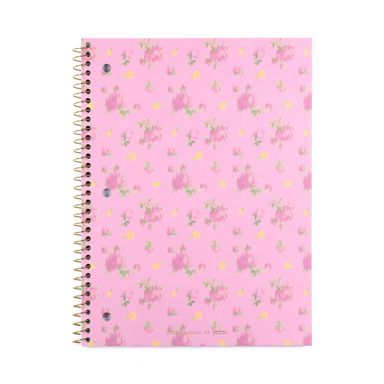 LoveShackFancy x Target - Yoobi Ikat Rose Wide Ruled 1 Subject Notebook 8"x 10.5" Ibiza Sunset