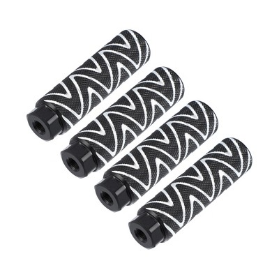 Unique Bargains Universal Aluminum Alloy Axle Rear Foot Pegs For Bmx ...