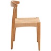 Dagney Woven Dining Chair - DCH1008 - Walnut/Natural - Safavieh - 4 of 4