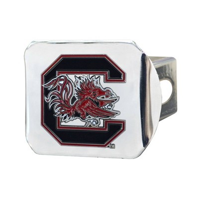 NCAA University of South Carolina Gamecocks Metal Emblem Hitch Cover