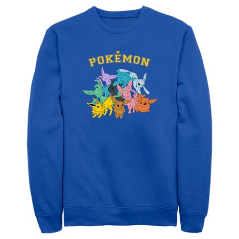 Men's Pokemon Eeveelutions Sweatshirt : Target