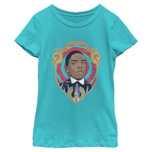 Girls Wednesday Bianca Barclay Portrait T Shirt - 1 of 4