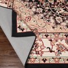 Traditional Floral Medallion Border Washable Indoor Area Rug by Blue Nile Mills - 3 of 4