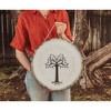 Silver Buffalo The Lord Of The Rings White Tree Of Gondor Hanging Wall Sign | 15 x 15 Inches - 2 of 4