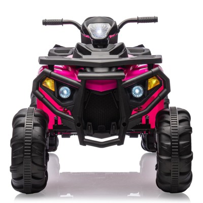 2 Seater Kids Ride On Car ATV Battery Powered Car for Big Kids Electric Vehicle Ride On Toy with 4-Wheeler Suspension
