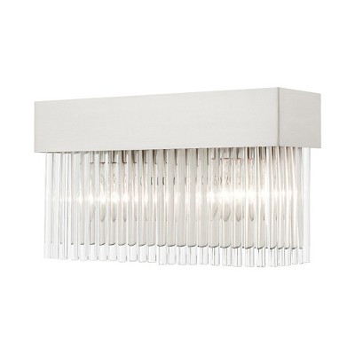 Livex Lighting Norwich 2 - Light Vanity in  Brushed Nickel