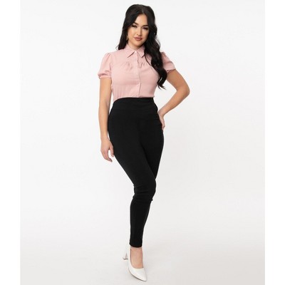 Unique Vintage Women's High Waist Rizzo Pants