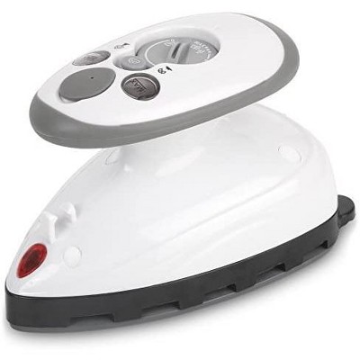 Ivation No-Drip Mini Steam Iron, Small Travel Steamer for Clothes