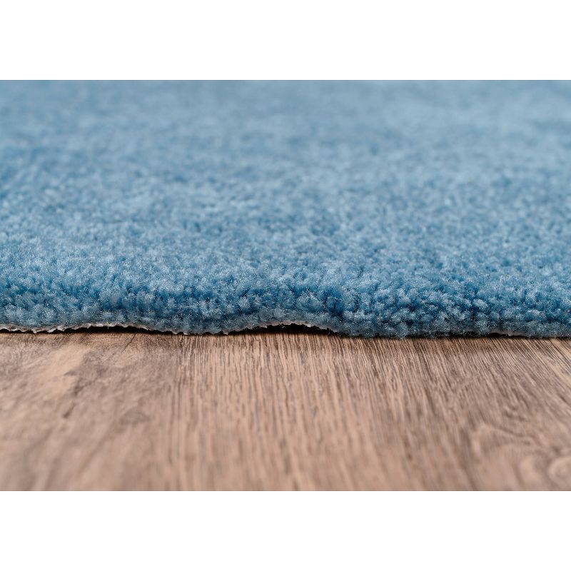 6&#39;x9&#39; Washable Bathroom Carpet Basin Blue - Garland Rug, 5 of 8