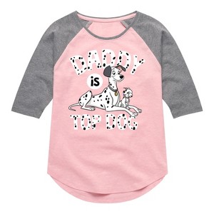 Girls' - 101 Dalmatians - Daddy Is Top Dog - 1 of 4