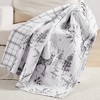 Sleigh Bells Holiday Quilted Throw - Villa Lugano - 2 of 4