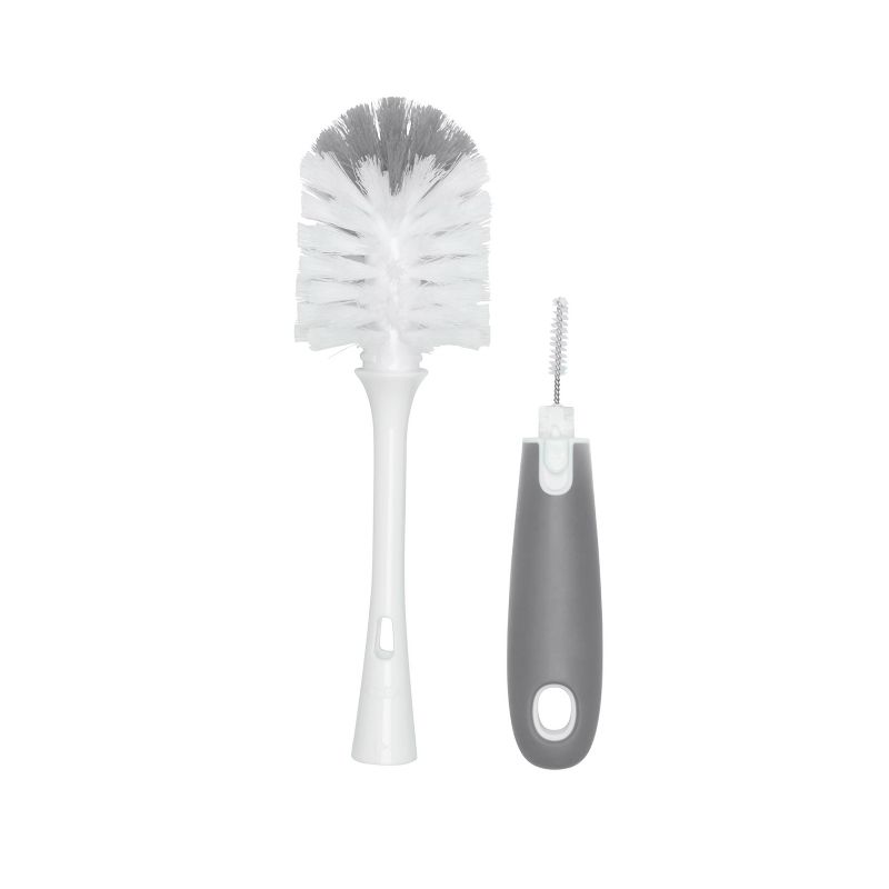 OXO Tot On-The-Go Drying Rack with Bottle Brush - Gray, 3 of 9