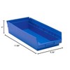 Quantum Storage Systems Economy Shelf Bin, 17-7/8"W X 8-3/8"D X 4"H - 2 of 2
