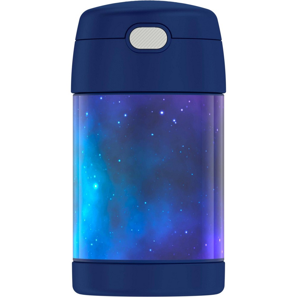 Thermos 16oz FUNtainer Food Jar with Spoon - Galaxy Navy