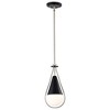 Nuvo Lighting Admiral 1 - Light Pendant in  Matte Black/Brushed Nickel - 4 of 4
