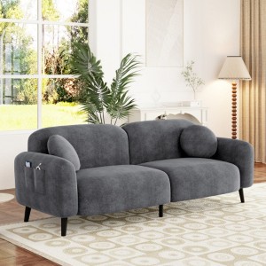 Upholstered Sofa for Living Room, Bedroom, and Apartments - 1 of 4