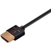 Monoprice HDMI Cable - 10 Feet - Black | High Speed, Active Chipset, 4K@60Hz, HDR, 18Gbps, 36AWG, YUV 4:4:4, Compatible with UHD TV and More - Ultra - 3 of 4