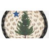 Earth Rugs Rustic Old Maine Flag Jute Coaster 5"x5" Durable Handcrafted Drink Mat - 2 of 3