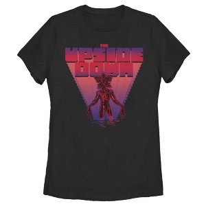 Women's Stranger Things The Upside Down 8-Bit Demogorgon T-Shirt - 1 of 3