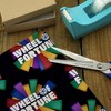 Wheel Of Fortune Wheel Of Fortune Onion Logo Gift Wrap 30" x 72" - 4 of 4