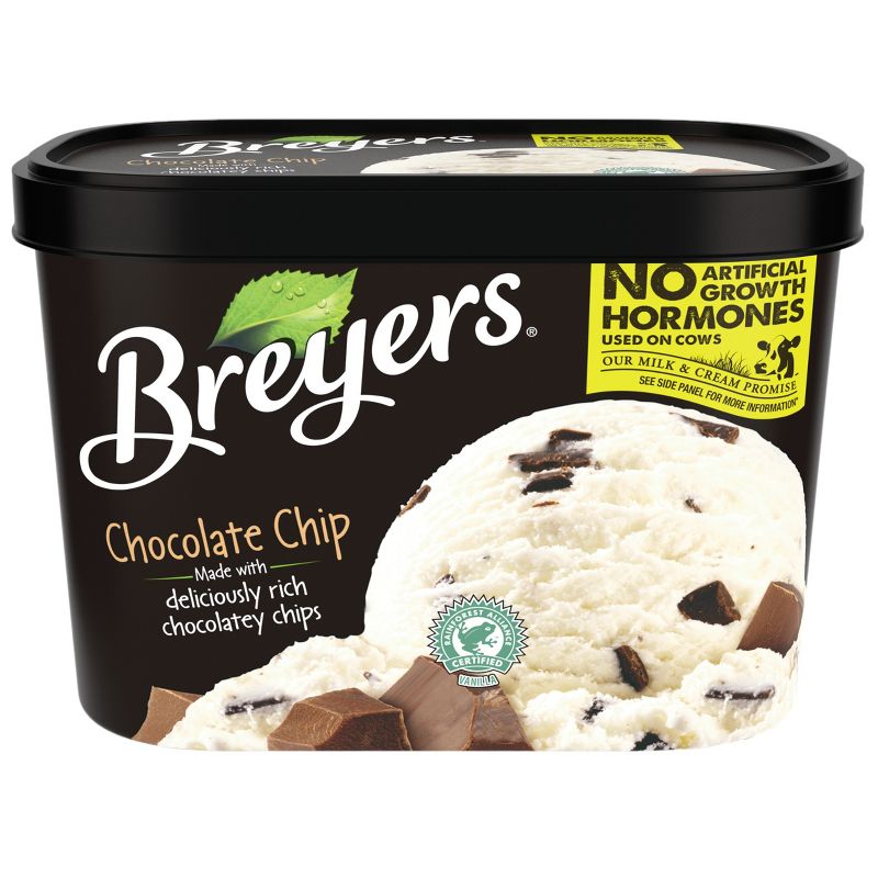 Breyers Chocolate Chip Ice Cream Dessert - 48oz, 1 of 6