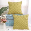 PiccoCasa Lattice Pattern Decorative Throw Pillow Cover for Couch Sofa 2 Pcs - 4 of 4