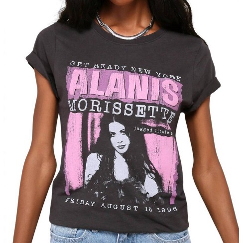 Women's Alanis Morissette Crop Tee - PRINCE PETER - image 1 of 3