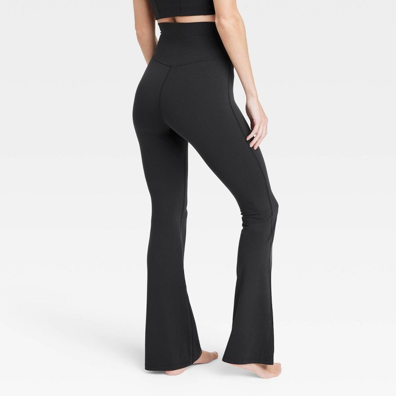 Women's Everyday Soft Ultra High-Rise Flare Leggings - All In Motion™, 3 of 12