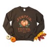 Simply Sage Market Women's Graphic Sweatshirt Pumpkin Gourd Vibes Only - 3 of 4