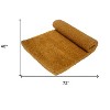 HomeRoots 48" X 72" Brown Coir Outdoor Door Mat - 3 of 4