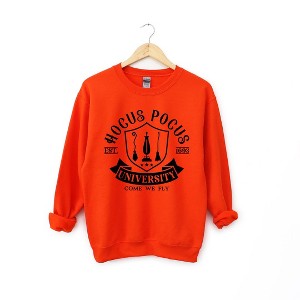 Simply Sage Market Women's Graphic Sweatshirt Hocus Pocus University - 1 of 4