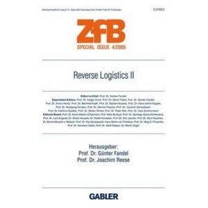 Reverse Logistics II - (Zfb Special Issue) by  Günter Fandel & Joachim Reese (Paperback) - 1 of 1