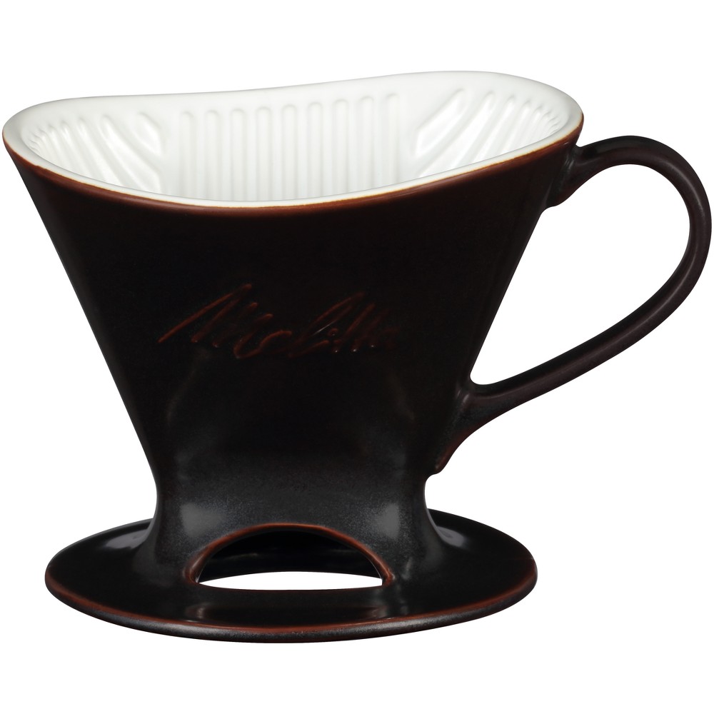 Melitta 1 Cup Porcelain Pour-Over Cone Coffee Maker -
