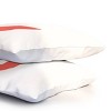 Deny Designs Standard April Lane Art Block Red Monogram J Microfiber Printed Pillow Sham - 3 of 3