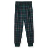 Sleep On It Boys 2-Piece Brushed Jersey Plaid Pajama Sets - 3 of 4