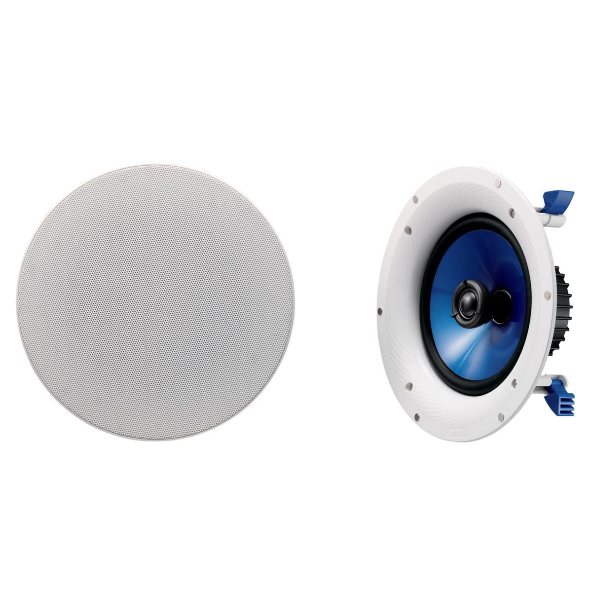 Yamaha NS-IC800 140 Watt 8 Inch 2 Way In Ceiling Speakers - Pair (White)