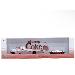 M2 Machines Chase Auto Haulers 1969 Ford F250 Truck Belly Tanker Coca-Cola - 1 of 2