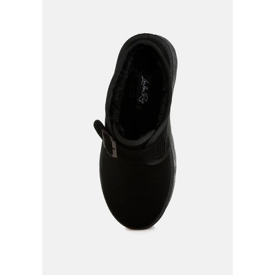 Mayfield Buckle Strap Fur Platform Classic Slip-On - image 4