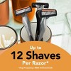 BiC Men's Flex 4 Blades Sensitive Disposable Razors - 3ct - 2 of 4