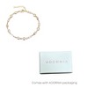 Adornia 14k Gold Plated Mixed Shape Crystal Bracelet - 4 of 4