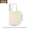OKBA 100 PCS Sublimation Tote Bags,Canvas Tote Bags,Blank polyester to - 4 of 4