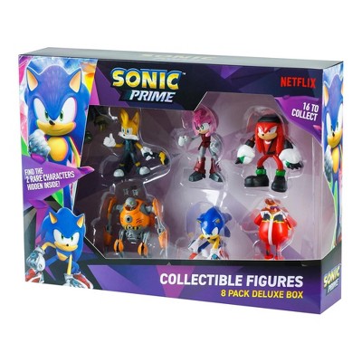 PMI Sonic the Hedgehog Sonic Prime 3 Inch Collectible Figure 8 Pack