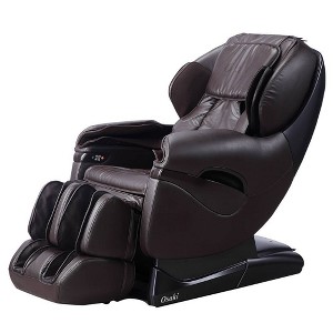 Osaki TP 8500 Massage Chair Brown: Modern Upholstered, Metal Frame, Spot Clean Care - 1 of 3