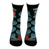 Crazy Dog Women's Purranormal Activikitty Socks Funny Scary Kitten Graphic Novelty Footwear for Ladies - 3 of 4