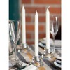 Taper Candles - Pack of 4, 10 inch, Unscented, Dinner & Table Candles - Slow Burning, Dripless & Smokeless - 4 of 4