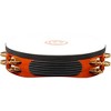 MEINL Traditional Goat-Skin Wood Tambourine Two Rows - 4 of 4